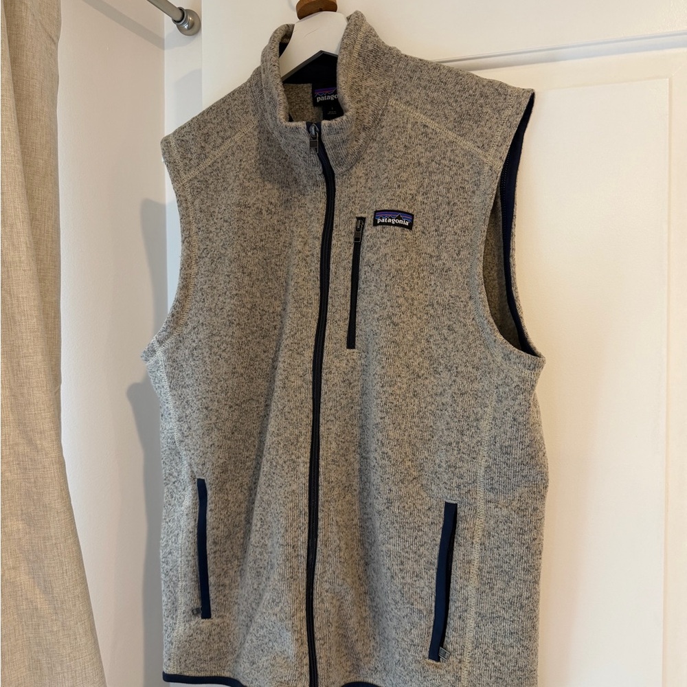 Patagonia Men's Oatmeal Better Sweater Fleece Vest
